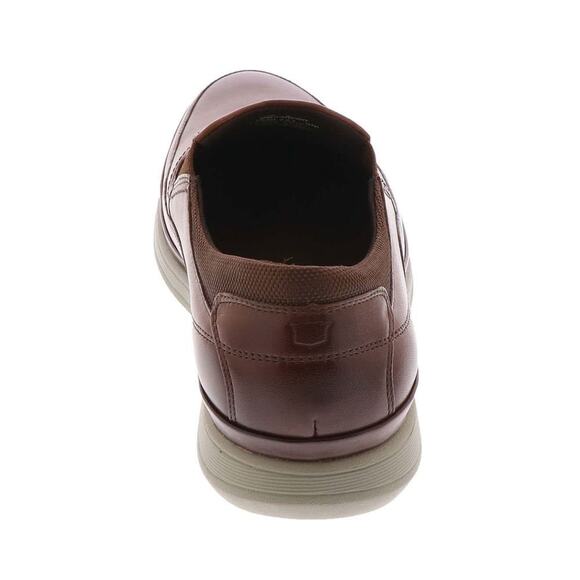 Florsheim Motion Moc Toe Men\'s Slip On Cognac leather Size 8.5 Wide